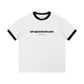Contrast Edge Ribbed Crewneck T-Shirt